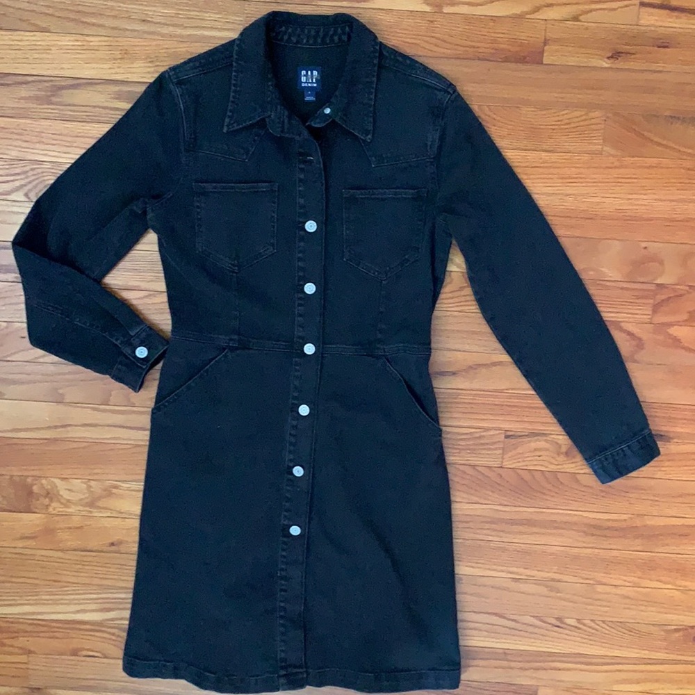 GAP, Fitted Denim Dress